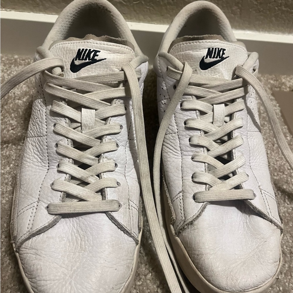 Men's Nike Blazer Low X White Lace-Up Sneakers Size 9 DA2045-100